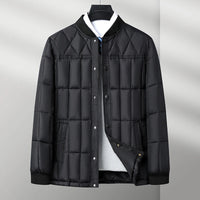 Men’s Quilted Padded Jacket in Smart Style | Warm Casual Winter Coat