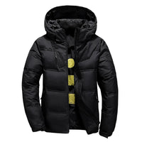 Men’s Down Puffer Jacket with Hooded Parka Style | Thick Warm Winter Coat