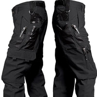Tactical Cargo Work Pants | Multi-Pocket Design | Water-Resistant | Durable Outdoor Wear