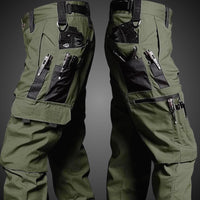 Tactical Cargo Work Pants | Multi-Pocket Design | Water-Resistant | Durable Outdoor Wear