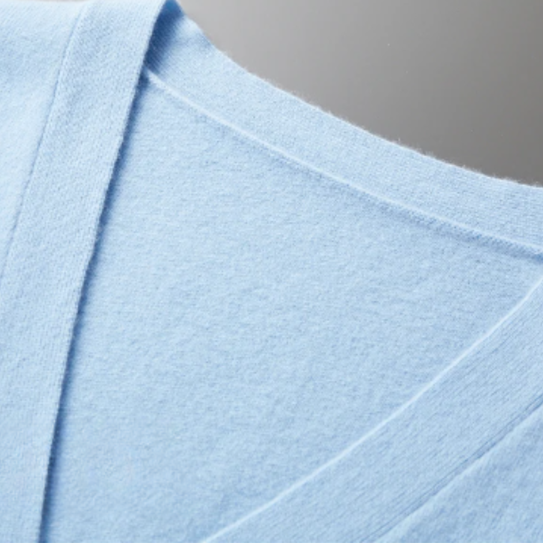 Men’s Lightweight Button-Up Cardigan | Slim Fit Knitwear | Smart Casual Layer | All Season Jumper