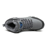 Men’s Winter Snow Boots with Fur Lining | Waterproof Warm Ankle Work Shoes