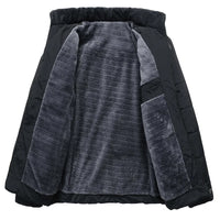 Men’s Thick Padded Winter Jacket in Warm Parka Style | Windproof Casual Coat