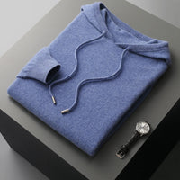 Men’s Knitted Hoodie | Slim Fit | Lightweight Layer | Autumn Essential