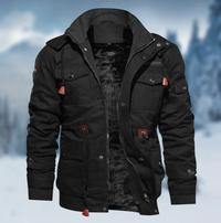 Men’s Winter Jacket with Multiple Pockets | Warm Waterproof Coat