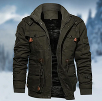 Men’s Winter Jacket with Multiple Pockets | Warm Waterproof Coat