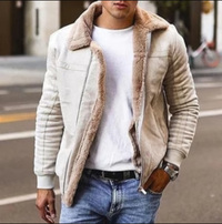 Men’s Winter Jacket with Shearling Lining | Warm Casual Coat for Cold Weather