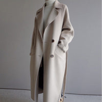 Women’s Long Winter Coat | Elegant Warm Outerwear | Casual Classic Jacket | Stylish Cold-Weather Layer