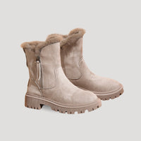 Women’s Winter Ankle Boots with Fur Lining | Warm Ladies Boots for Cold Weather