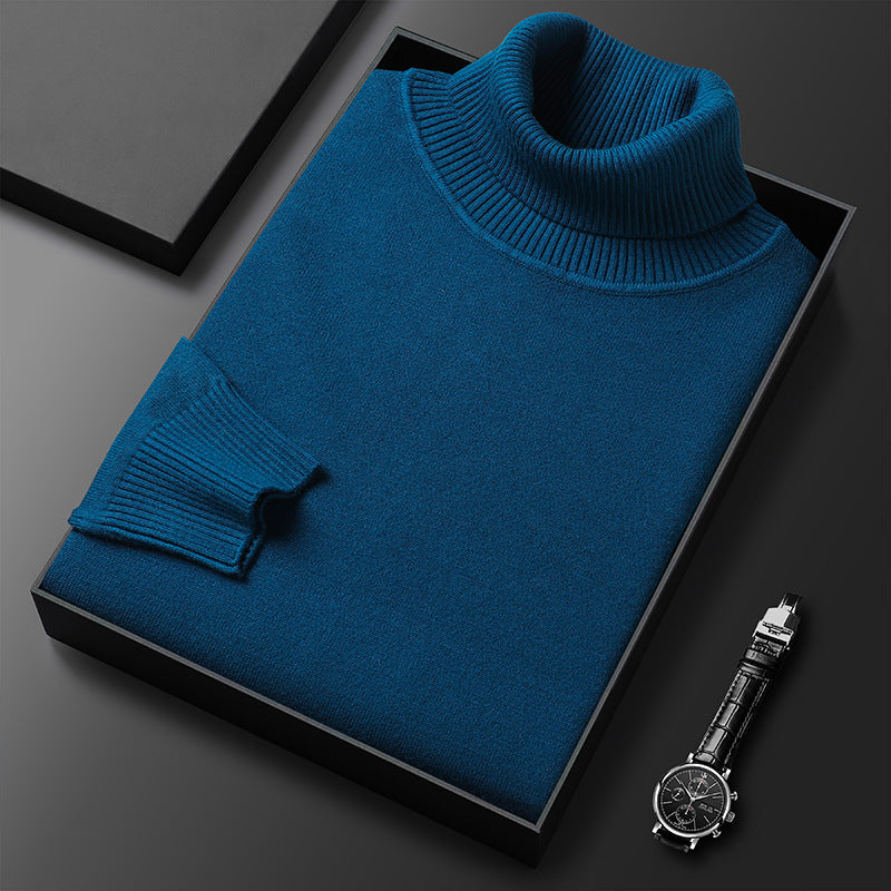 Men’s Turtleneck Sweater in Classic Roll Neck Style | Warm Winter Jumper