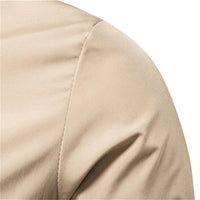 Men’s Autumn Bomber Jacket | Lightweight Fit | Zip-Up Front | Ribbed Trim