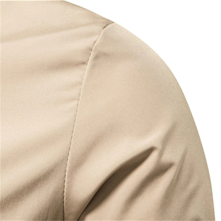 Men’s Autumn Bomber Jacket | Lightweight Fit | Zip-Up Front | Ribbed Trim