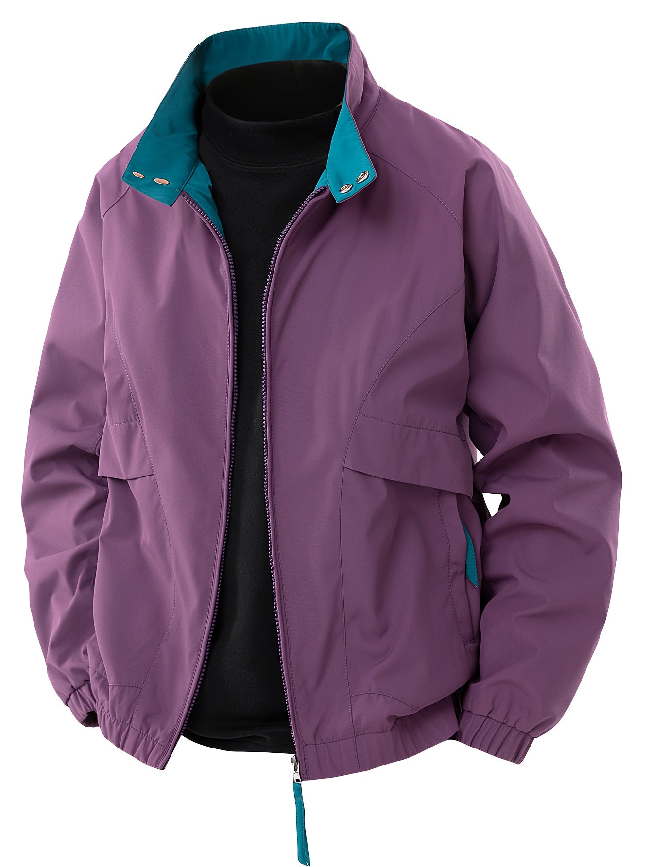 Men’s Lightweight Windbreaker Jacket in Casual Outdoor Style | Breathable Weatherproof Jacke