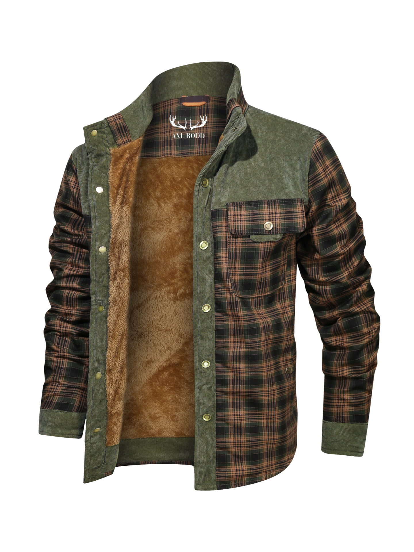 Men’s Lumber Jacket with Fur Lining in Winter Style | Warm Casual Coat