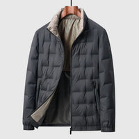 Men’s Quilted Down Jacket | Warm Lightweight Winter Coat
