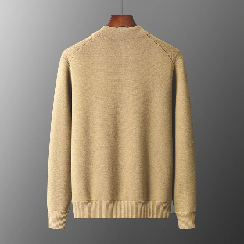 Men’s Button-Up Knit Cardigan | Smart Casual Layer | Soft Touch Knitwear | Autumn Essentials