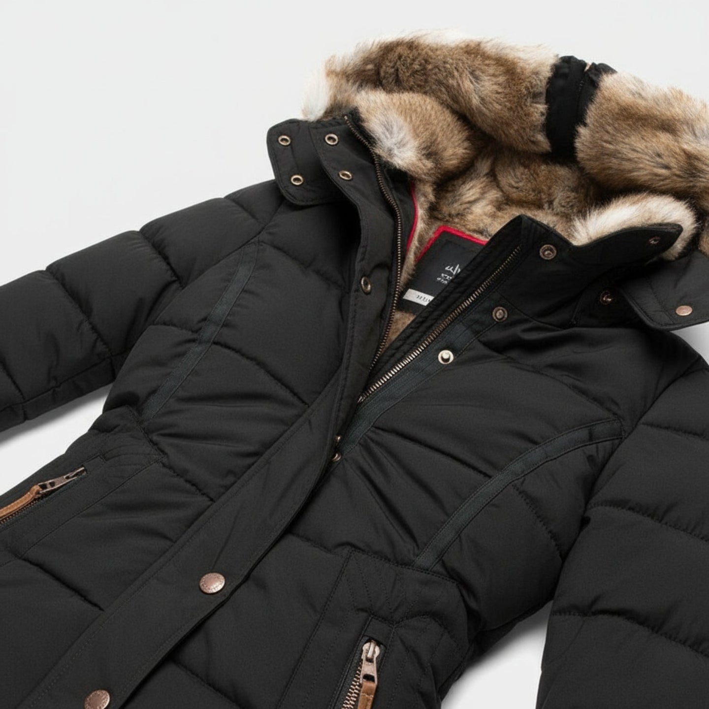 Women’s Fur Lined Puffer Jacket | Warm Winter Coat