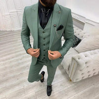 Men’s 3 Piece Wedding Suit for Formal and Casual Wear | Classic Tuxedo Style