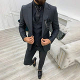 Men’s 3 Piece Wedding Suit for Formal and Casual Wear | Classic Tuxedo Style