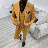 Men’s 3 Piece Wedding Suit for Formal and Casual Wear | Classic Tuxedo Style