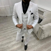 Men’s 3 Piece Wedding Suit for Formal and Casual Wear | Classic Tuxedo Style