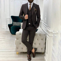 Men’s 3 Piece Wedding Suit for Formal and Casual Wear | Classic Tuxedo Style