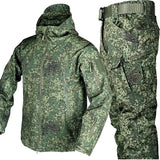 Men’s Winter Tracksuit with Coat and Pants | Warm Outdoor Cargo Set