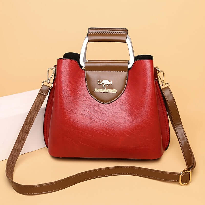 Elegant Two-Tone Handbag | Timeless Style | Everyday Function