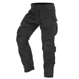 Men’s Cargo Pants with Knee Pads in Camouflage Style | Tactical Work Trousers
