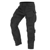 Men’s Cargo Pants with Knee Pads in Camouflage Style | Tactical Work Trousers