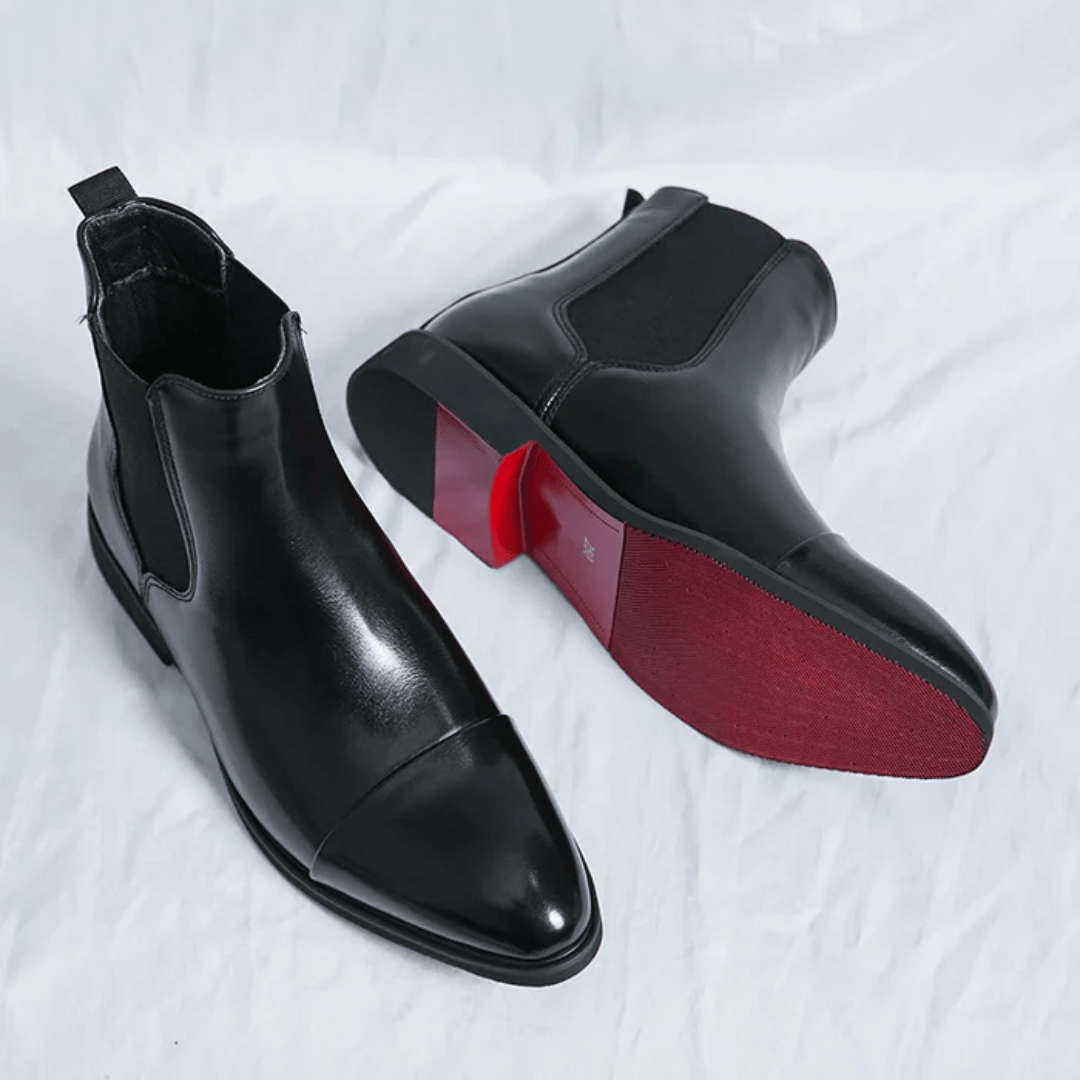 Men’s Chelsea Boots in Classic Smart Style | Black Dress Boots for Men