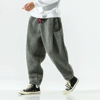 Men’s Fleece Joggers in Relaxed Fit | Warm Winter Cargo Style Pants