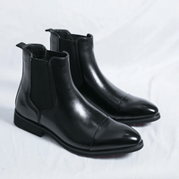 Men’s Chelsea Boots in Classic Smart Style | Black Dress Boots for Men