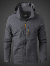 Men’s Waterproof Jacket in Hooded Outdoor Style | Windproof Rain Coat