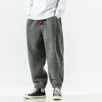 Men’s Fleece Joggers in Relaxed Fit | Warm Winter Cargo Style Pants