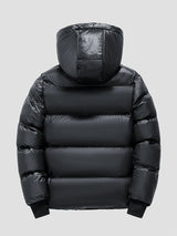 Men’s Puffer Jacket in Loose Fit Style | Warm Winter Coat
