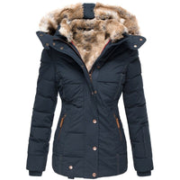 Women’s Fur Lined Puffer Jacket | Warm Winter Coat