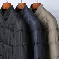 Men’s Quilted Padded Jacket in Smart Style | Warm Casual Winter Coat
