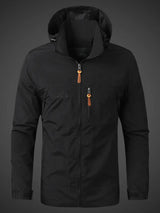 Men’s Waterproof Jacket in Hooded Outdoor Style | Windproof Rain Coat
