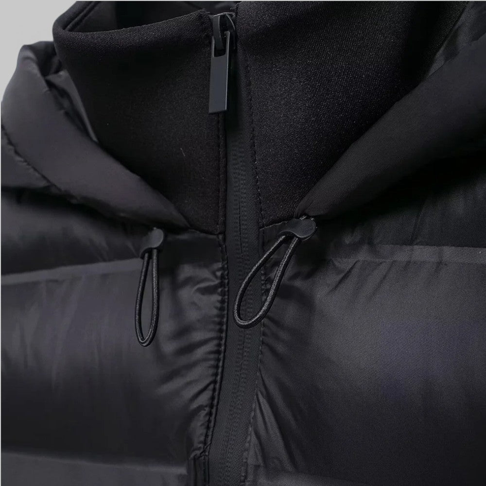 Women’s Hooded Wind Jacket | Lightly Padded | Windproof Design | Everyday Fit | Adjustable Hood
