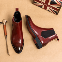 Men’s Chelsea Boots in Classic Smart Style | Black Dress Boots for Men