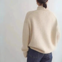 Women’s Roll Neck Jumper | Oversized Fit | Winter Knit