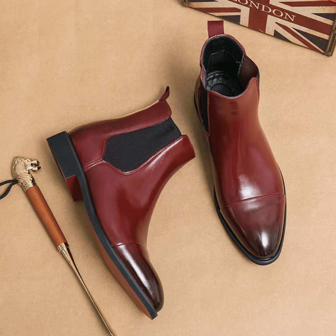 Men’s Chelsea Boots in Classic Smart Style | Black Dress Boots for Men