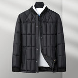 Men’s Quilted Padded Jacket in Smart Style | Warm Casual Winter Coat