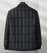 Men’s Quilted Padded Jacket in Smart Style | Warm Casual Winter Coat