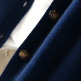 Button-Up Cardigan | Half-High Neck | Soft Warm Layer | Autumn Knitwear