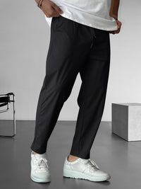 Men’s Tapered Trousers | Adjustable Drawstring Waist | Lightweight Casual Bottoms | Relaxed Fit