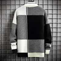 Colour Block Sweater | Modern Knitwear | Loose Fit