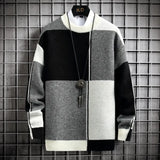 Colour Block Sweater | Modern Knitwear | Loose Fit