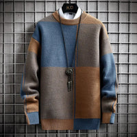 Colour Block Sweater | Modern Knitwear | Loose Fit